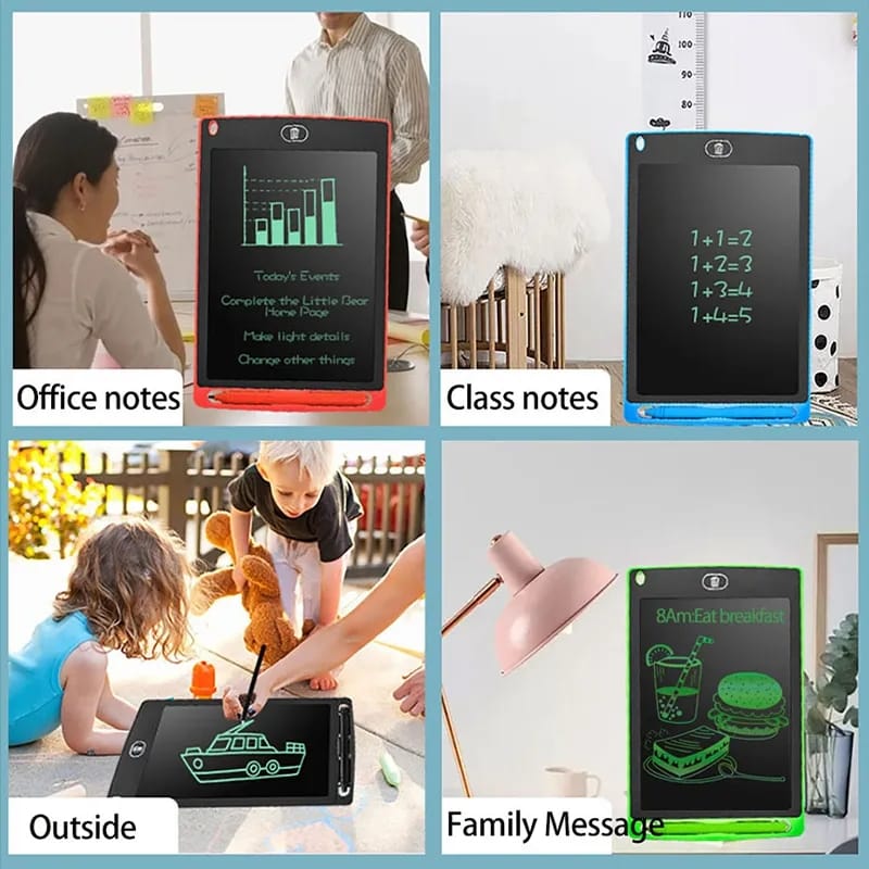 Drawing Tablet 8.5 Inch LCD Writing Tablet for Kids – Digital Drawing Pad with Erasable - Screen, Reusable Writing Board for Drawing, Doodling, and Learning