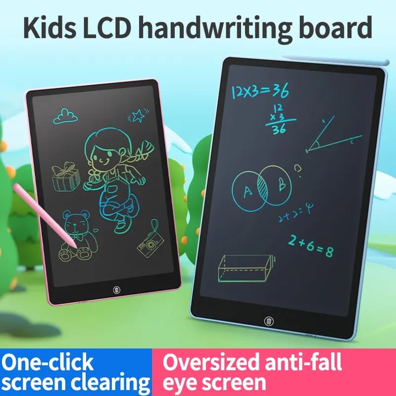 Drawing Tablet 8.5 Inch LCD Writing Tablet for Kids – Digital Drawing Pad with Erasable - Screen, Reusable Writing Board for Drawing, Doodling, and Learning