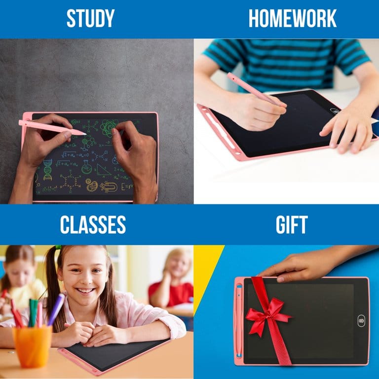 Drawing Tablet 8.5 Inch LCD Writing Tablet for Kids – Digital Drawing Pad with Erasable - Screen, Reusable Writing Board for Drawing, Doodling, and Learning