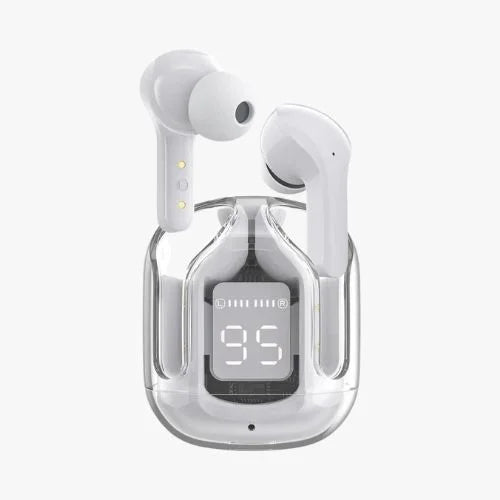 Air 31 Earbuds Wireless Earbuds With Crystal Transparent Case Type C Charging And Bluetooth 5.3 Providing Durable Quality